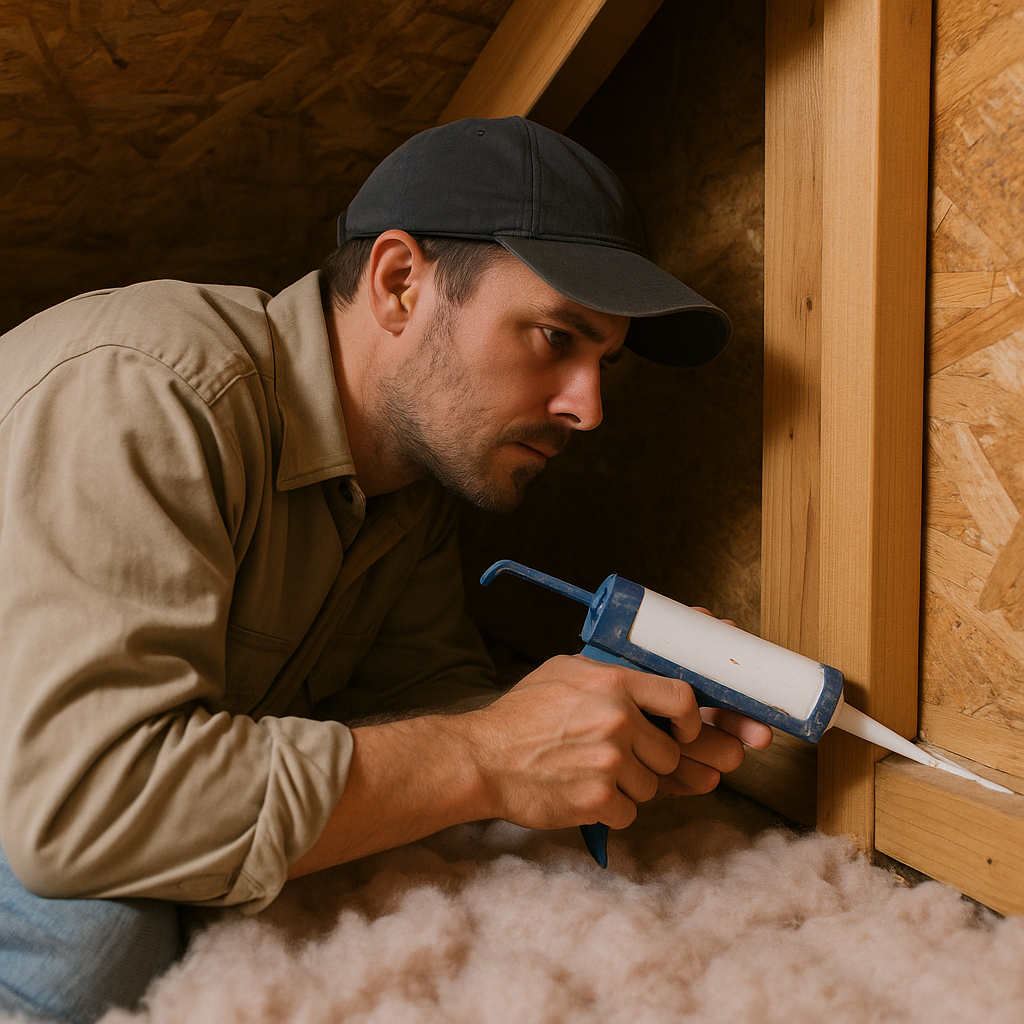 Attic air sealing: the unglamorous job with the loudest payoff