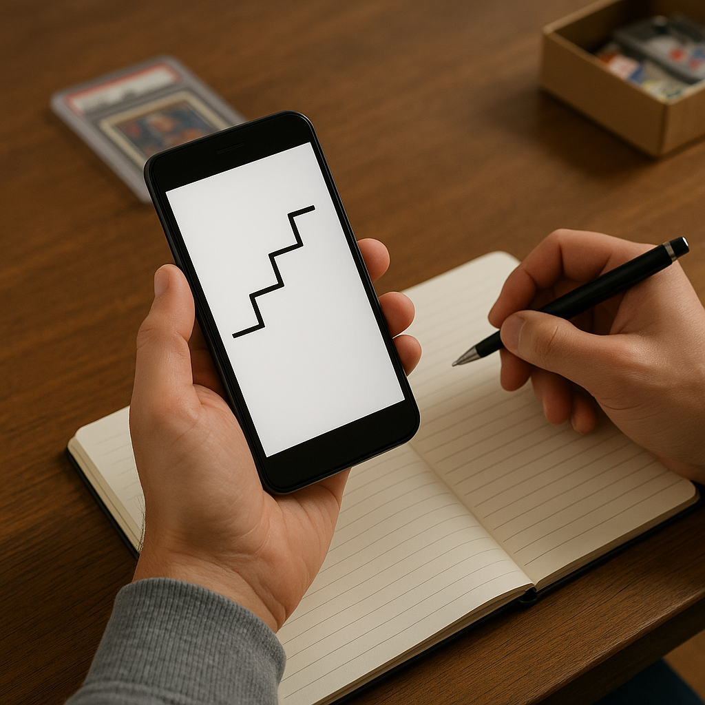 The stair-step: when buyers reset the going rate in three jumps