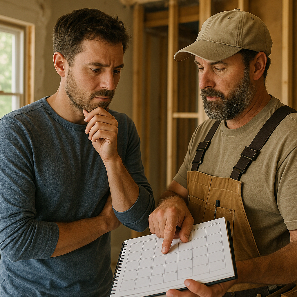 When rates change, your neighbors change the contractor's calendar