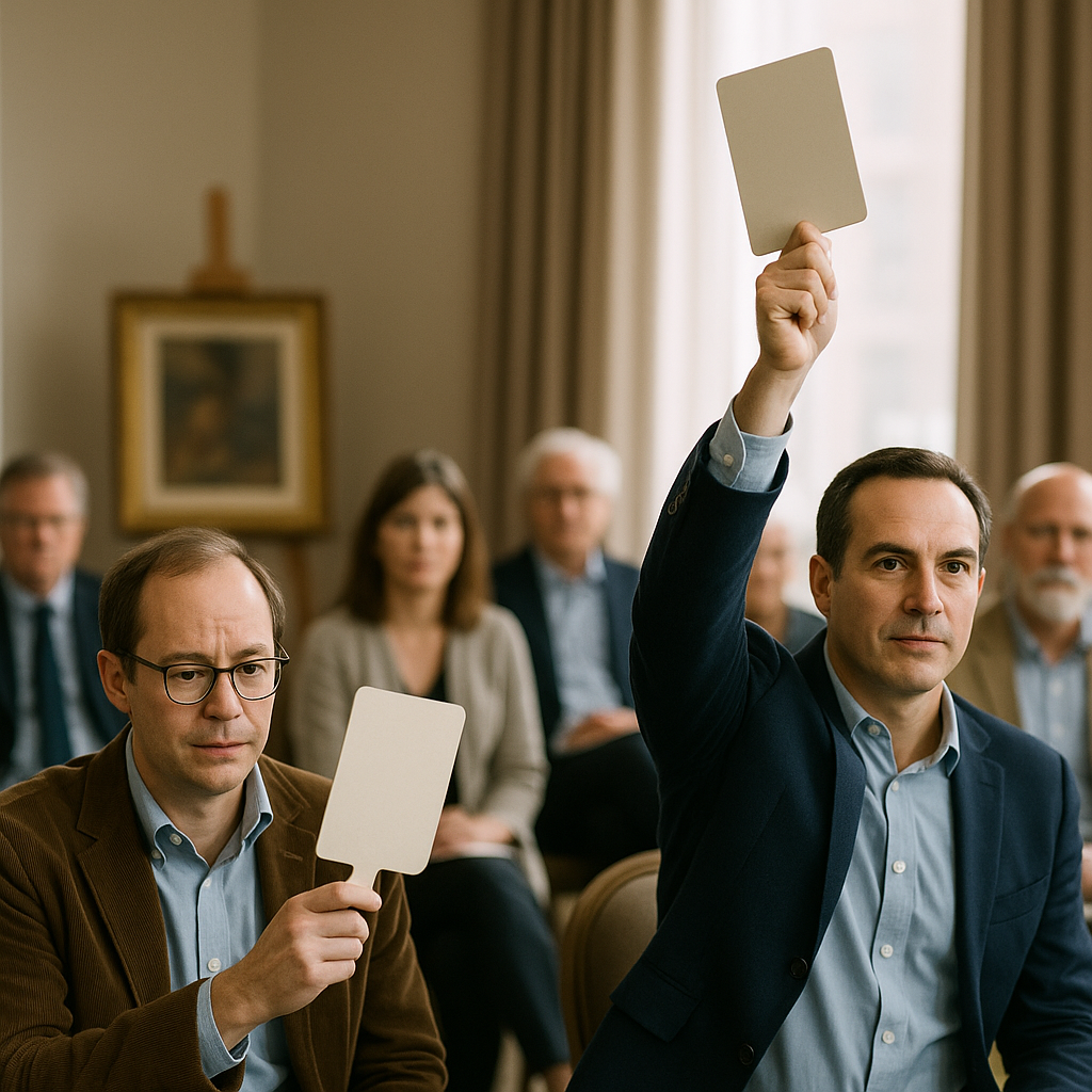 Bid increments tell you if the room is confident or just curious