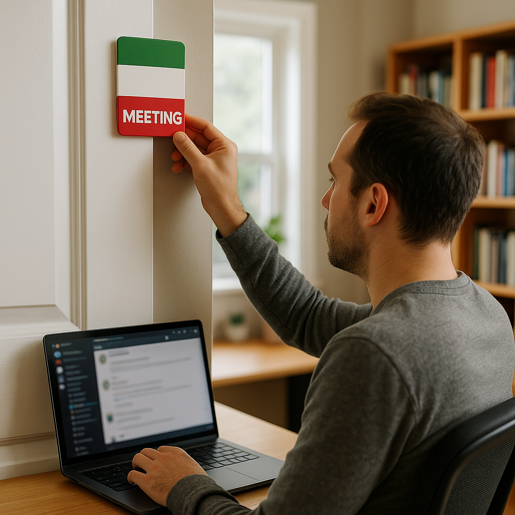 Your availability has to be readable at a glance