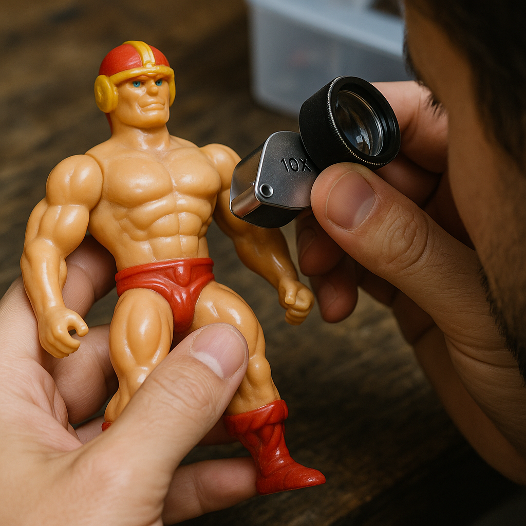 The 10x loupe check I do before I believe any grade