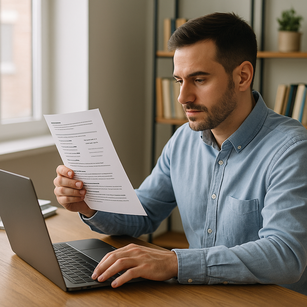 Build a one-page brag doc that speaks in outcomes